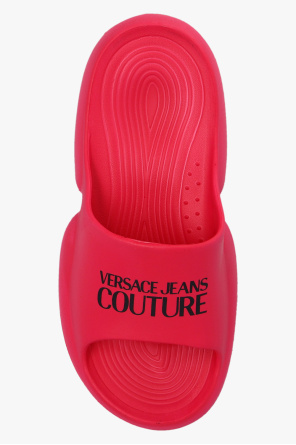 Versace Jeans Track Couture Klapki z logo
