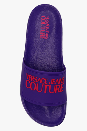 Versace Jeans Couture Naturino HASSELT ZIP Sneaker en cuir avec imprime irise