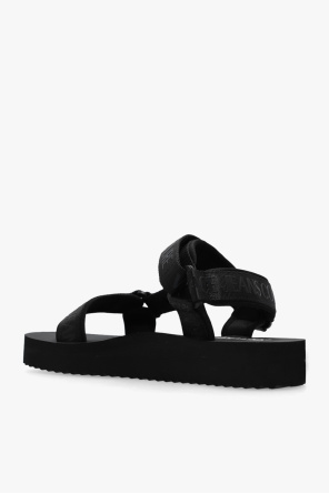 Versace Jeans Couture Studio Chofakian leather Studio 90 sandals Neutrals