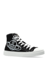 Vivienne Westwood BLACK Ankle-high 'Plimsoll' sneakers