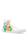Vivienne Westwood WHITE ‘Plimsoll’ high-top sneakers