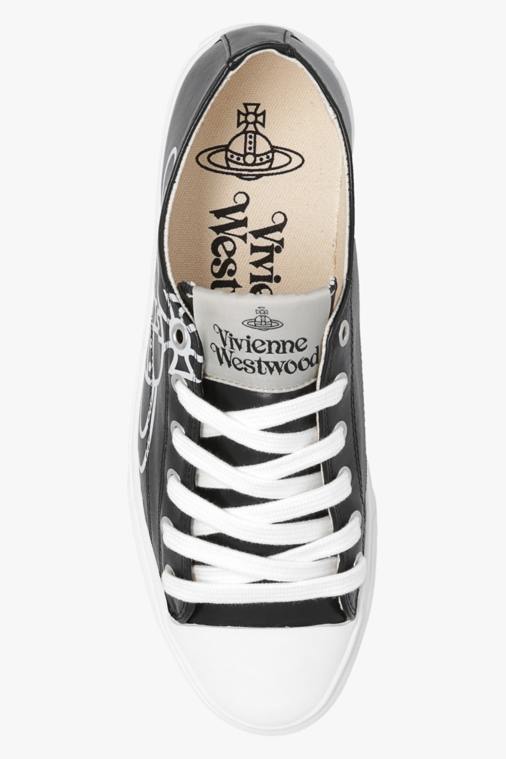 Vivienne Westwood Kiton Sneakers mit Kontrasteinsätzen Schwarz