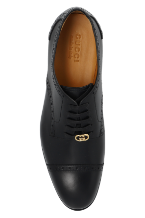 Gucci Leather Derby shoes