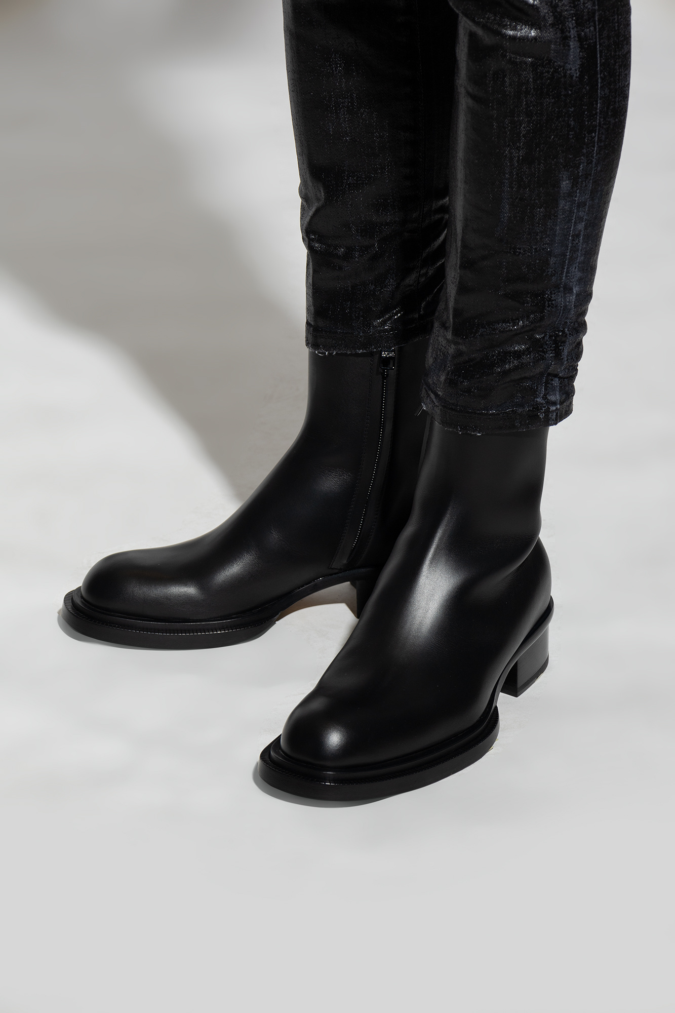 Alexander McQueen Leather ankle boots