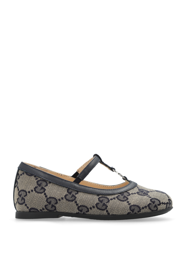 Ballet flats with monogram od Gucci Kids