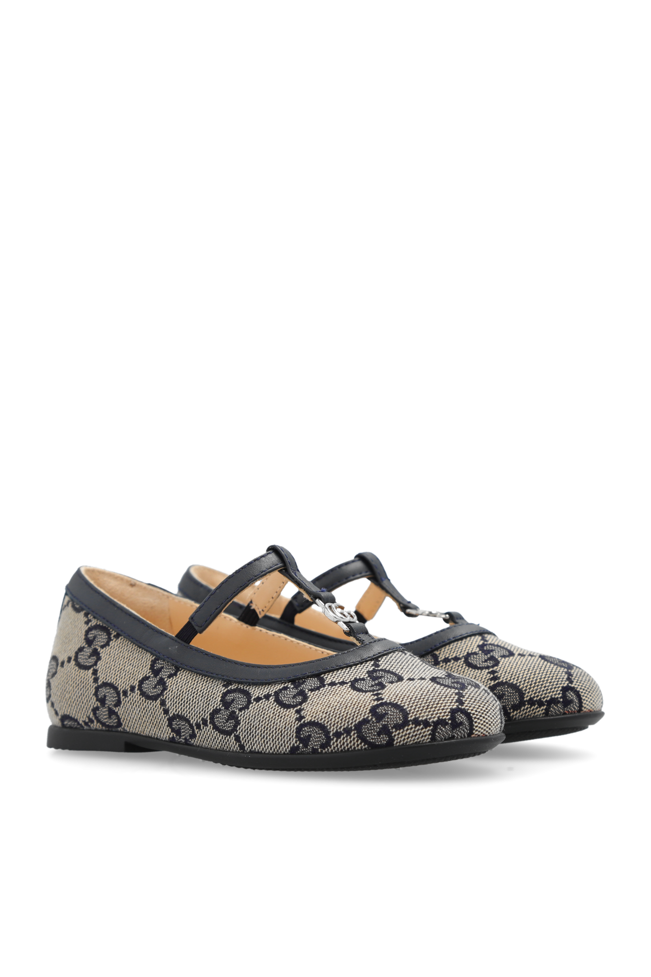 Gucci Kids Ballet flats with monogram
