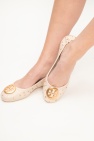 Tory Burch beige ‘Minnie Travel’ ballet flats