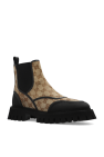 Gucci Chelsea boots in ‘GG Supreme’ canvas