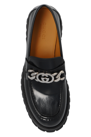 Gucci Leather tal shoes