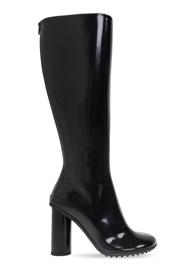 ‘Atomic’ heeled boots od Bottega Veneta