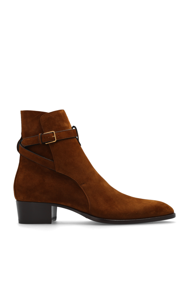 ‘Wyatt’ heeled ankle boots od Saint Laurent