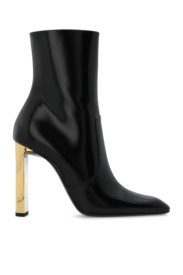 Saint Laurent ‘Auteuil’ heeled ankle boots
