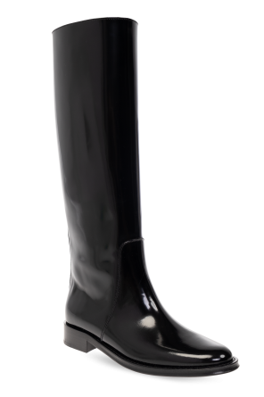 Saint Laurent ‘Hunt’ leather boots