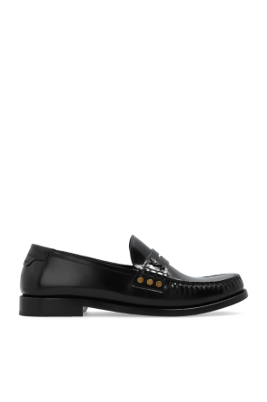 saint laurent strappy logo stiletto sandals item