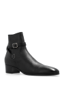 Saint Laurent BLACK ‘Dorian’ heeled ankle boots