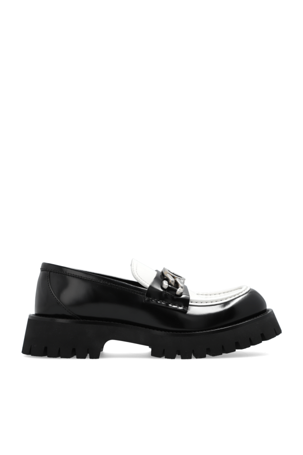 gucci Kids Leather loafers