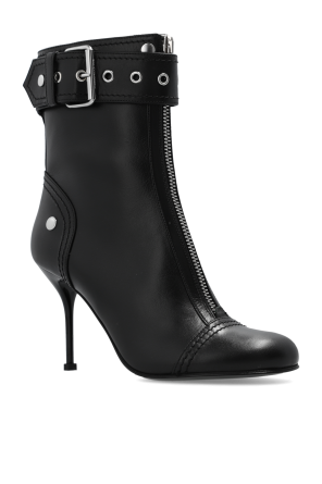 Alexander McQueen Leather ankle boots