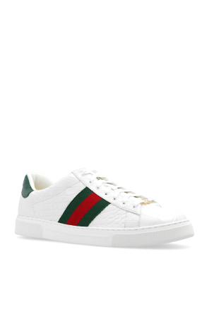 Gucci ‘Ace’ sneakers in alligator leather