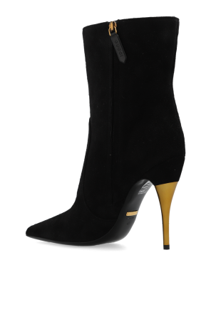 Gucci Heeled boots in suede