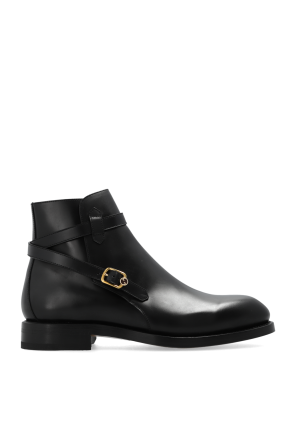 Gucci Black Matelasse Chelsea Boots