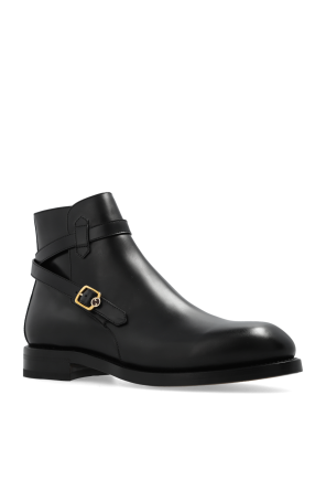 Gucci ETUI Leather ankle boots