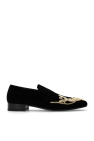 Alexander McQueen Velvet loafers