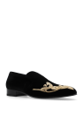 Alexander McQueen Velvet loafers