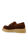 Gucci BROWN Suede loafers