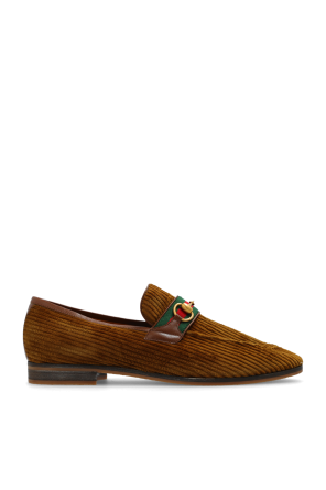 Corduroy loafers od Gucci