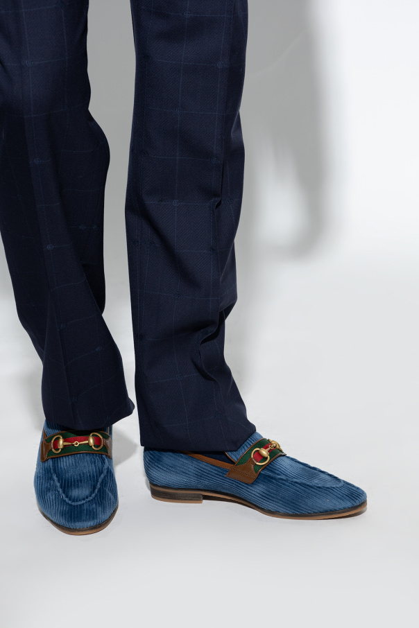 gucci Beauty Corduroy loafers