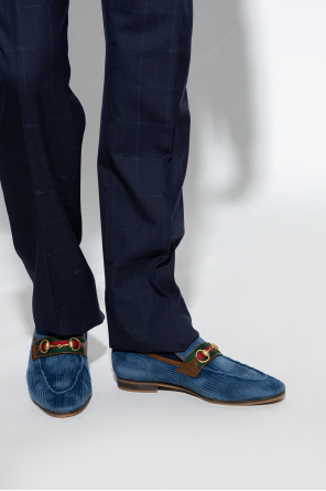 Corduroy loafers od Gucci