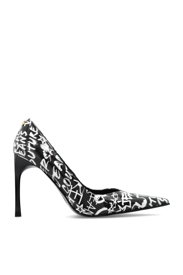 Versace Jeans Couture Printed pumps