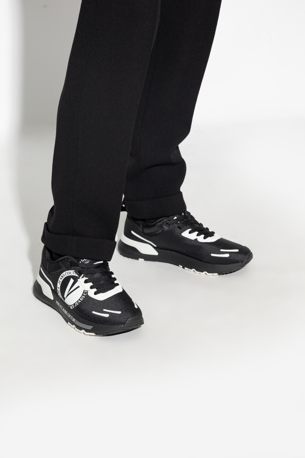 Versace Jeans Couture Jordan 1 Retro High OG Patent Bred Rot Schwarz NEU Sneaker Herren 555088-063