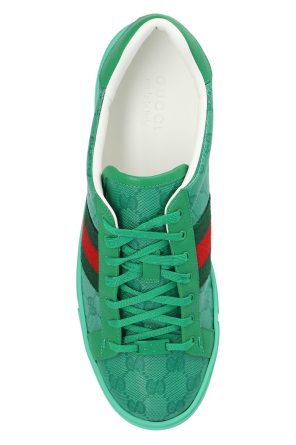 Gucci monogram ‘Ace’ sneakers