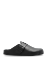 Balenciaga BLACK Leather slides
