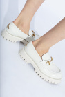 Gucci WHITE Leather loafers