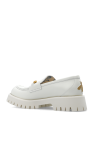 Gucci WHITE Leather loafers