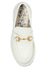 Gucci WHITE Leather loafers