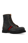 Gucci GREY Denim ankle boots