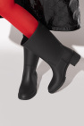 Gucci BLACK Heeled rain boots