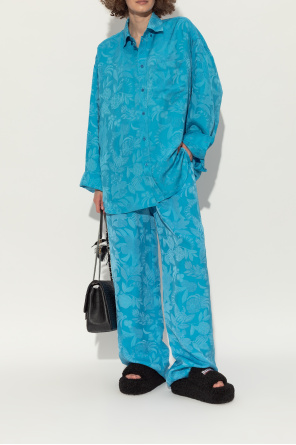 Balenciaga Slides with logo