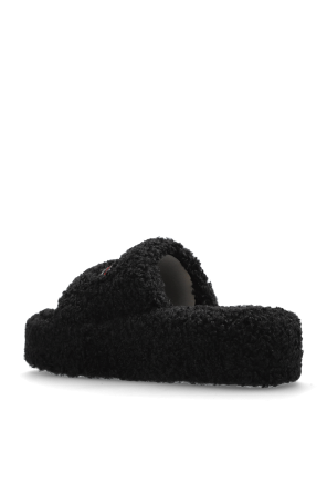 Balenciaga Slides with logo