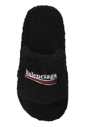 Balenciaga Slides with logo