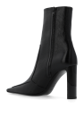 Saint Laurent BLACK ‘Aston’ leather ankle boots