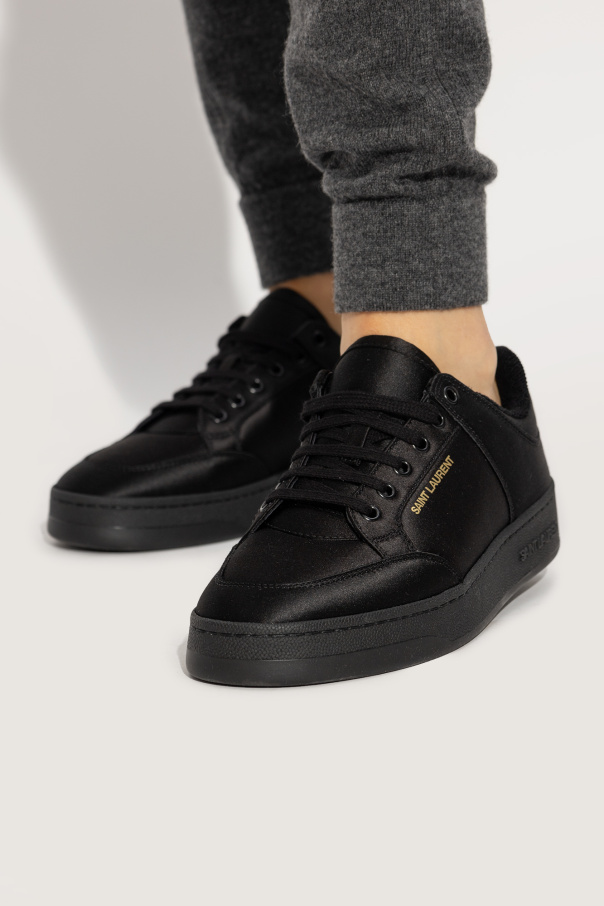 Saint Laurent Satynowe buty sportowe ‘SL51 Low’