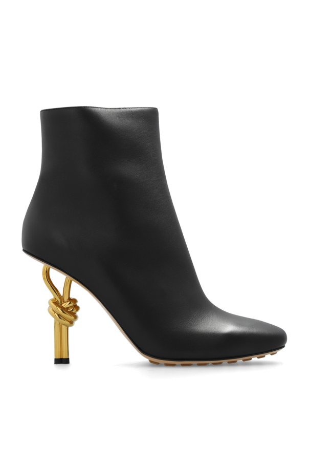 Bottega Veneta Leather heeled ankle boots