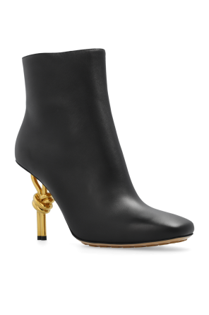 Bottega Veneta Leather heeled ankle boots