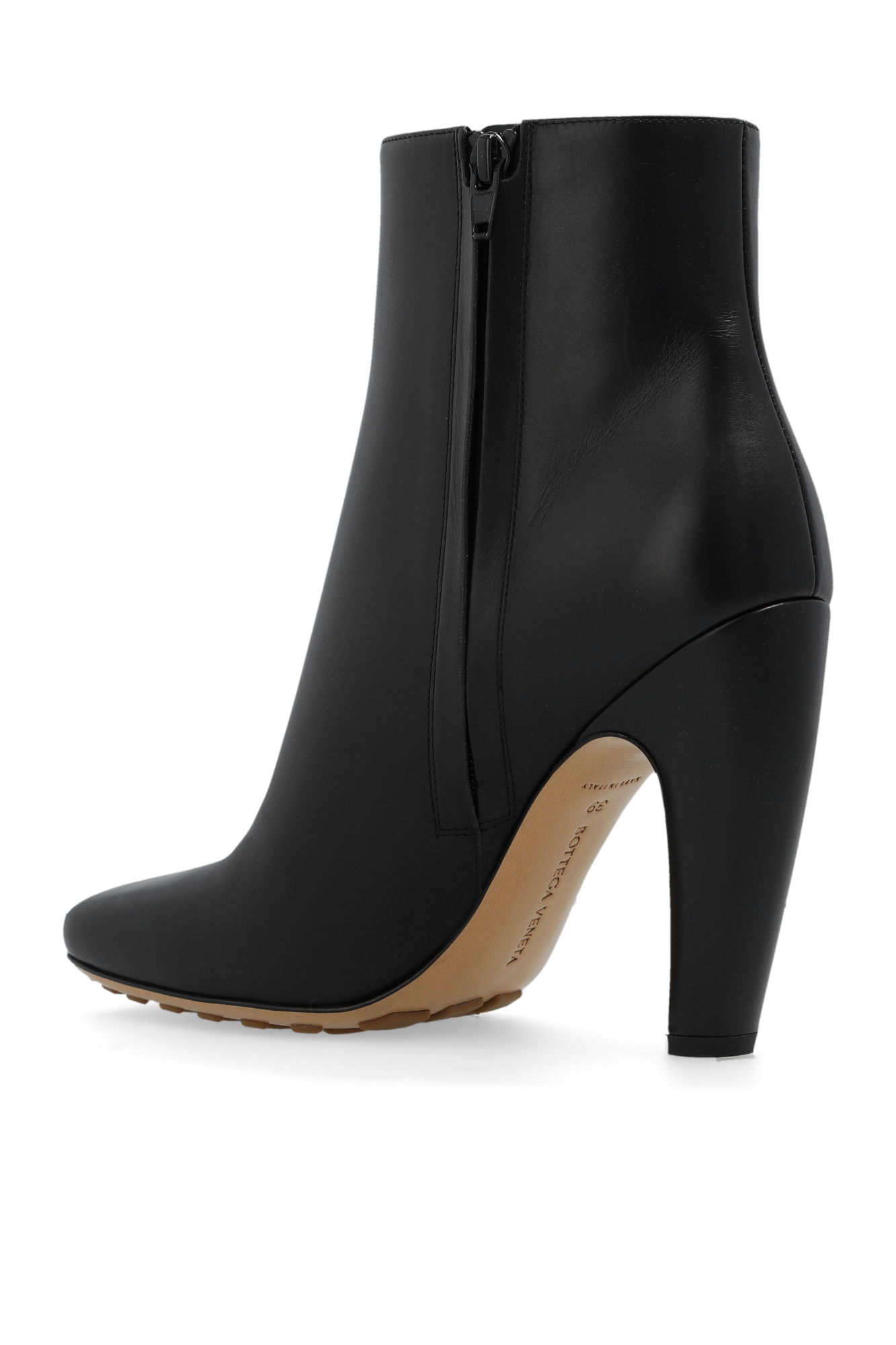 bottega crossbody Veneta ‘Canalazzo’ heeled ankle boots