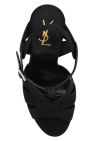 Saint Laurent BLACK ‘Tribute’ platform sandals