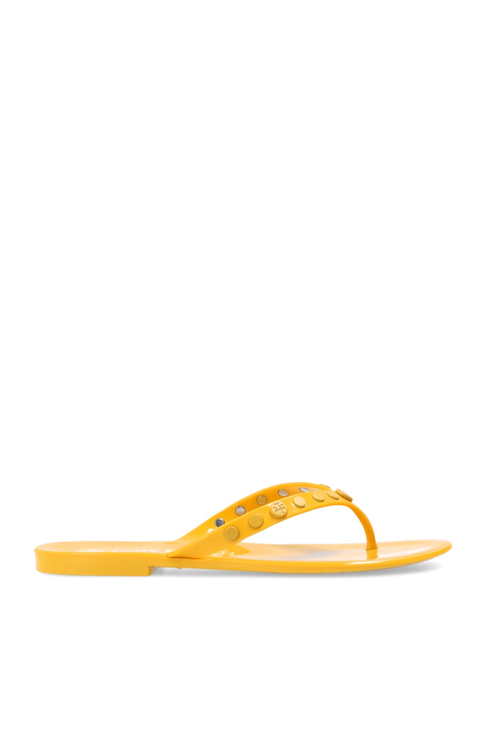 tory burch yellow flip flops